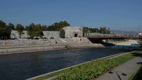 Town landscape 動画素材 76313049