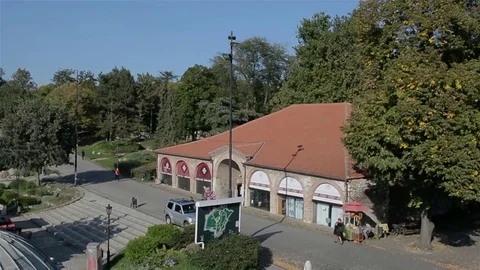 Town landscape 動画素材 76313113