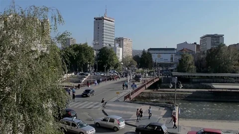 Town landscape 動画素材 76313814