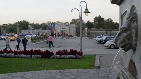 Town landscape 動画素材 76314040