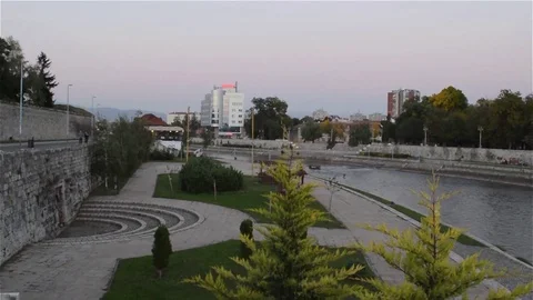 Town landscape 動画素材 76314408