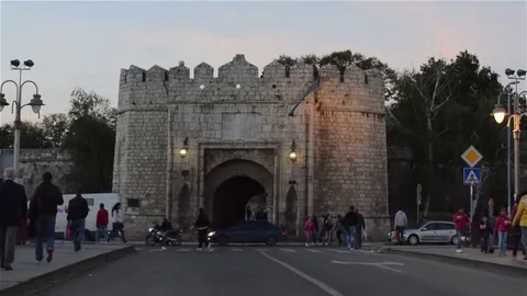 Town landscape 動画素材 76314641