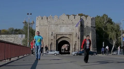 Town landscape 動画素材 76315275