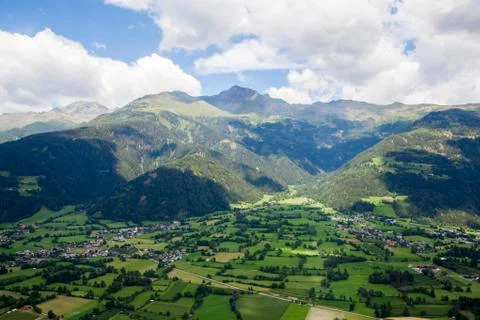 Town of Lienz Foto stock