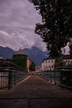 The town of Lienz Stock Photos