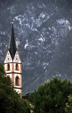 The town of Lienz Stock Photos