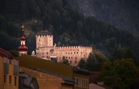 The town of Lienz Stock Photos