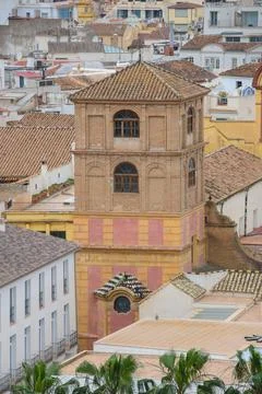 Town of  Malaga Stock Illustration