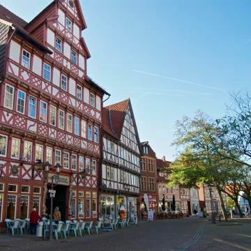 The town Stock Photos