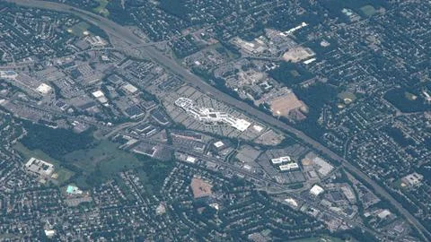 A Town from the Sky Stock Photos