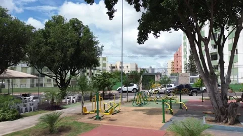 Town square Video stock 235451361