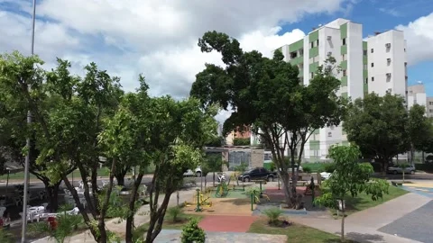 Town square Video stock 235451374