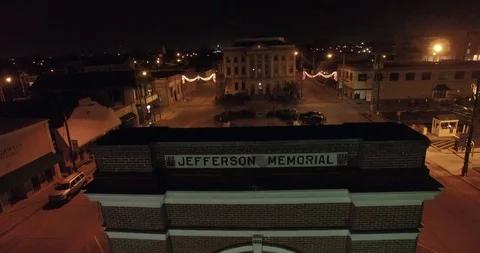 Town square at night 動画素材 97078256