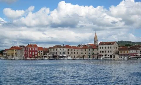 Town Starigrad Foto stock