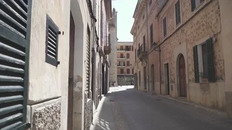 Town street Stock Footage 134605862
