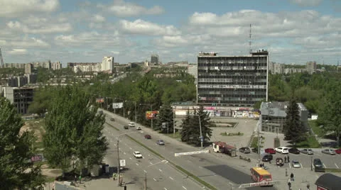 Town Timelapse Stock Footage 22672132