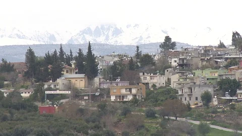 Town View Stock Footage 86567698