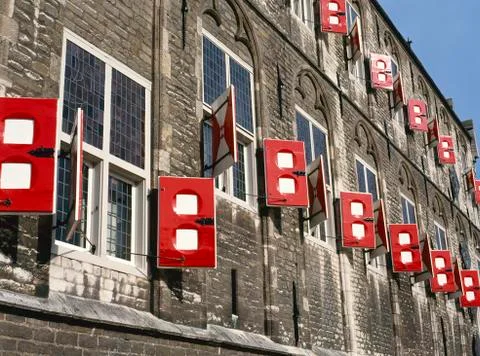 Townhall of Gouda Stock Photos