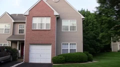 Townhomes 1a Stock Footage 10568149