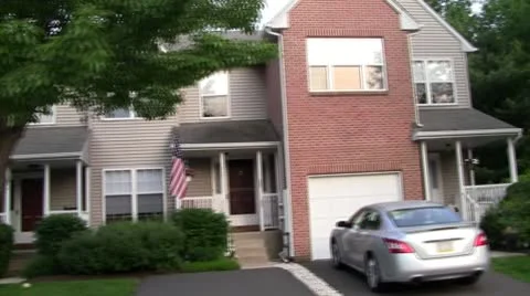 Townhomes 1c Stock Footage 10568129