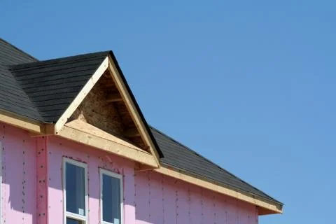 Townhouse construction Stock Photos