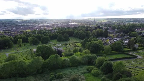 Towns in Grantham (No edit) Stock Footage 277104553