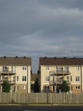Townshouses Stock Photos