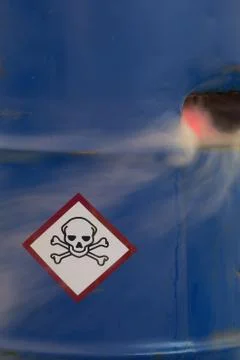Toxic barrel Stock Photos
