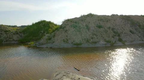 Toxic lake 스톡 동영상 53067340