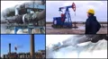Toxic pollution factory gas pump oil jack multi screen collage HD видео футажи