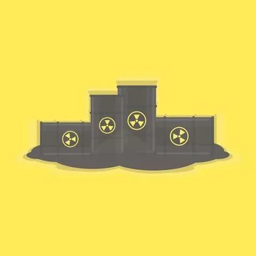 Toxic sign vector design and illustration. Stock Illustration