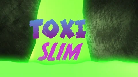 Toxic Slime Titles 스톡 After Effects