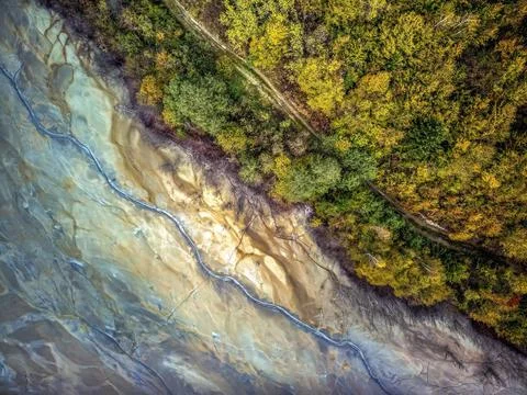 The toxic spill Stock Photos