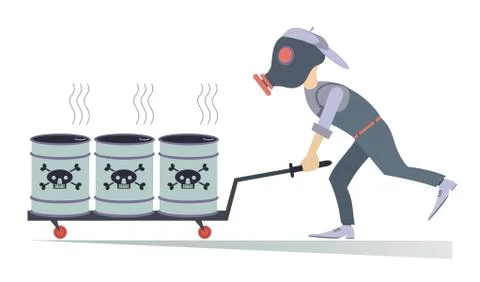 Toxic substance Stock Illustration