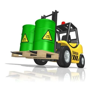 Toxic waste concept Stock Illustration