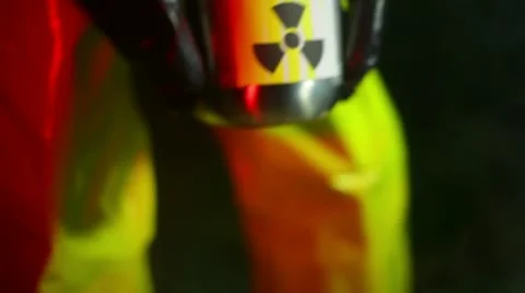 Toxic waste containment Stock Footage