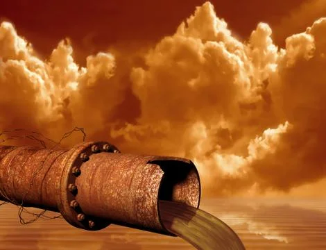 Toxic waste Stock Illustration
