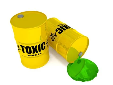 Toxic Waste Illustrazione stock