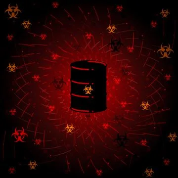 Toxic waste Stock Illustration