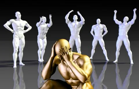 Toxic Work Environment Stock Illustration