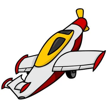 Toy - Airplane Stock Illustration
