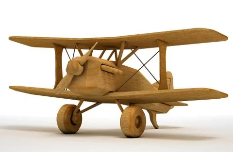 Toy airplane Stock Illustration