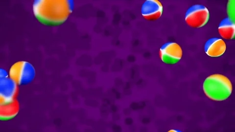 Toy Balls Stock Footage 70935632