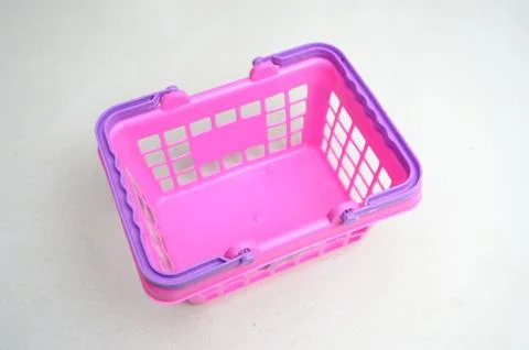 Toy basket Stock Photos