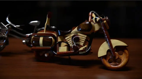 Toy Bikes Stock Footage 28116679