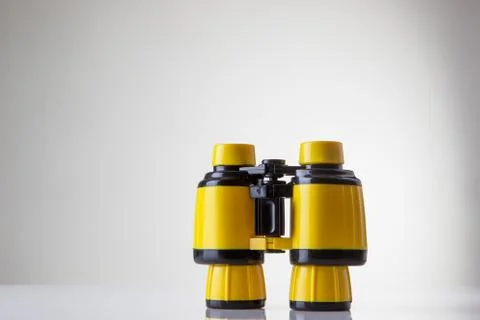 Toy binoculars Stock Photos