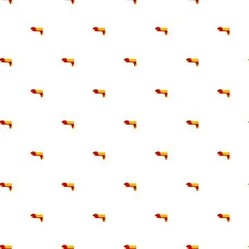 Toy blaster gun repeating pattern background design Illustrazione stock