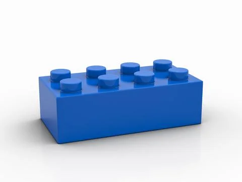 Toy block Stockillustratie