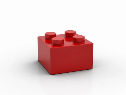 Toy block 库存插图