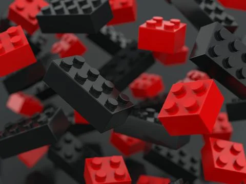 Toy blocks background イラスト素材